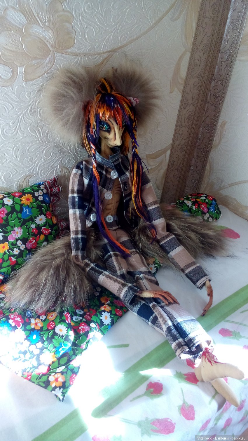 Кицунэ, девятихвостый лис: всем иногда хочется побыть немного милыми или аутфит №2 | Бэйбики Кицунэ, девятихвостый лис: всем иногда хочется побыть немного милыми или аутфит №2 (фото 6)