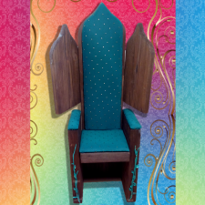 Обивка кукольной мебели. Мастер класс