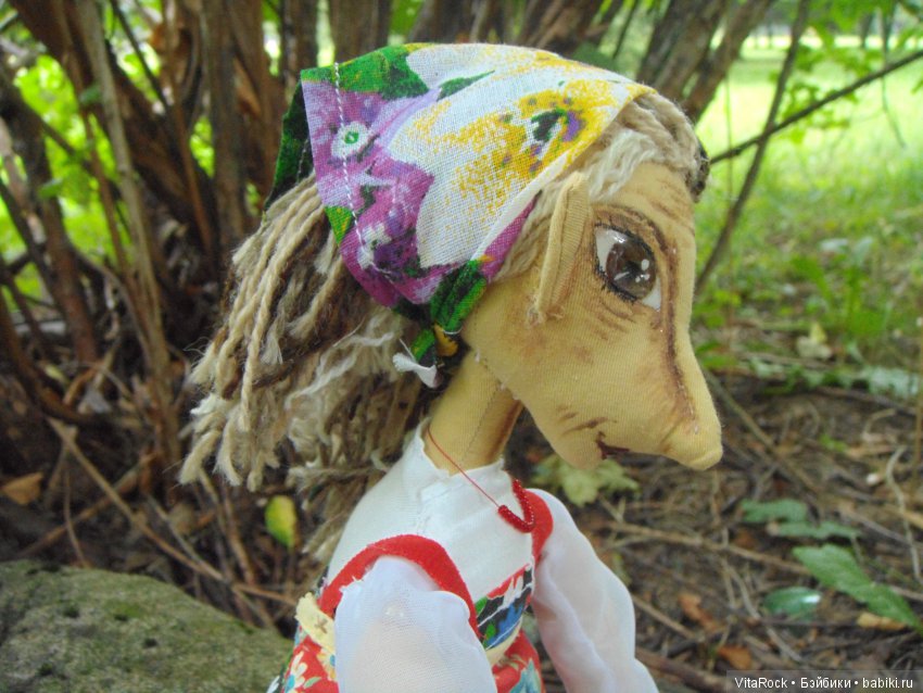 Баба Яга костяная нога — Авторские шарнирные куклы своими руками: лепка (фото 7)