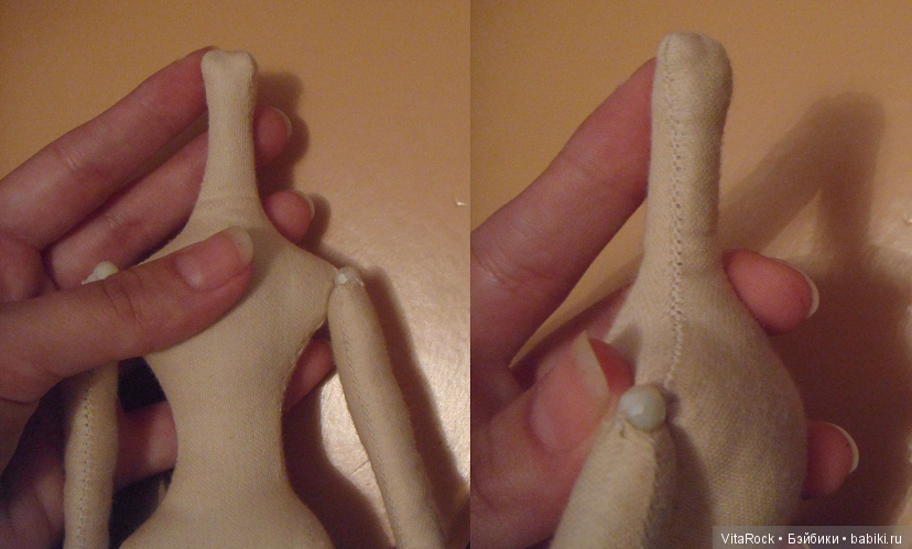 Кукольный эксперимент 4: кукла в смешанной технике (фото 7)