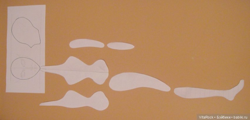 Кукольный эксперимент 4: кукла в смешанной технике