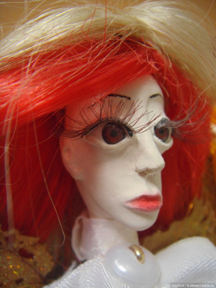 Кукольный эксперимент 4: кукла в смешанной технике