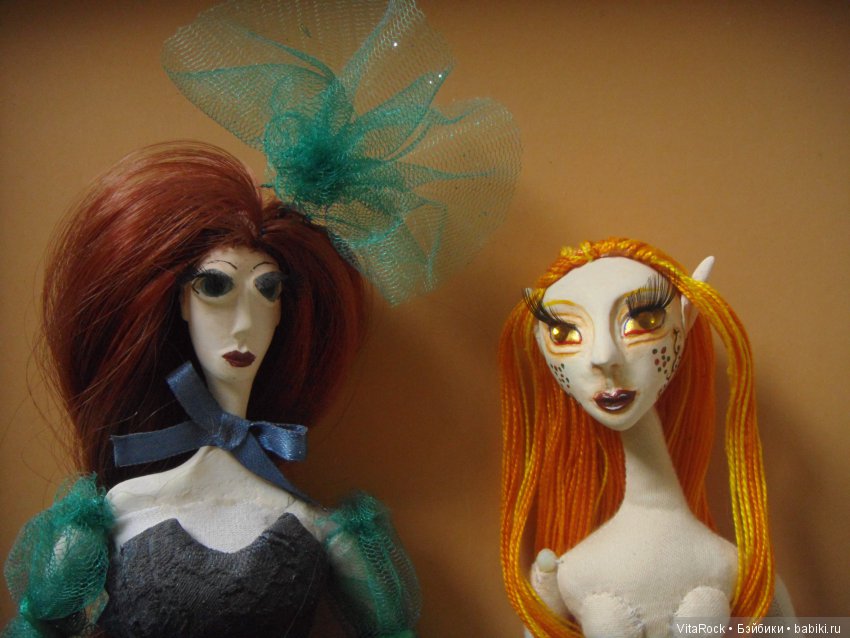 Кукольный эксперимент 4: кукла в смешанной технике