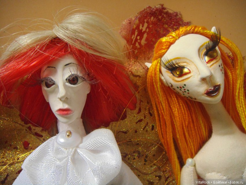 Кукольный эксперимент 4: кукла в смешанной технике