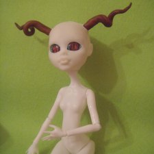 Кукольный эксперимент 5.1: модификация Monster High. Вставные рожки. Мини-МК