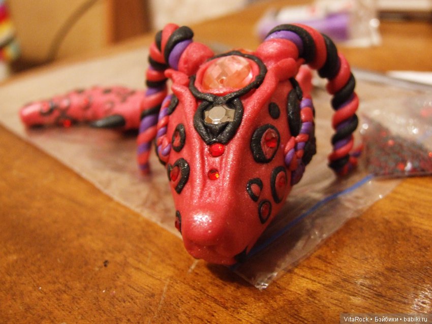 Кукольный эксперимент 6: шарнирный зверь в технике «Лепка и мех» (фото 6)