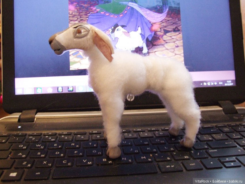 Кукольный эксперимент 6: шарнирный зверь в технике «Лепка и мех» (фото 2)