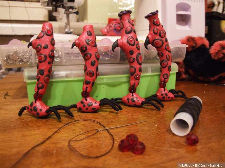 Кукольный эксперимент 6: шарнирный зверь в технике «Лепка и мех»