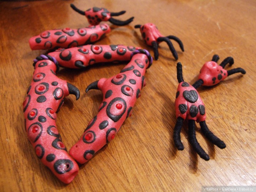 Кукольный эксперимент 6: шарнирный зверь в технике «Лепка и мех» (фото 9)