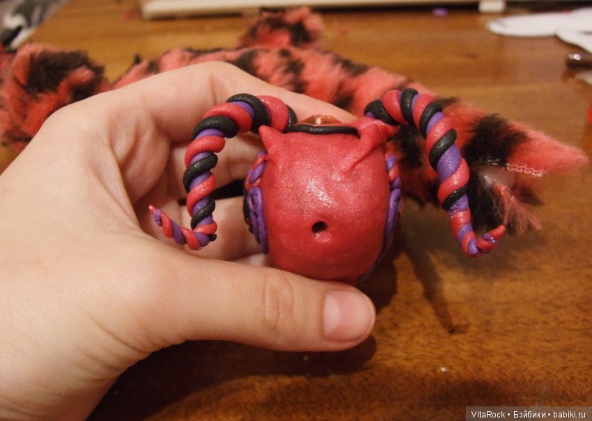 Кукольный эксперимент 6: шарнирный зверь в технике «Лепка и мех»