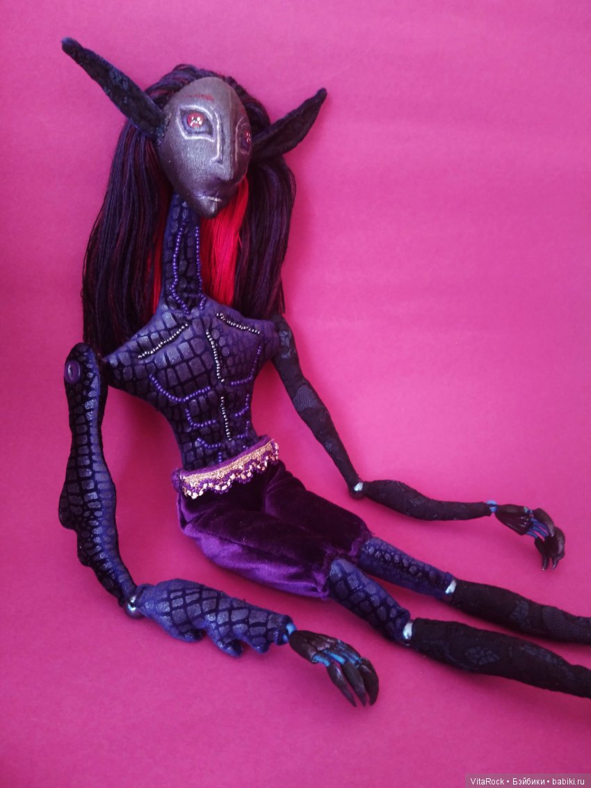 Улучшение подвижности текстильной куклы: шарниры в плечах (фото 2)