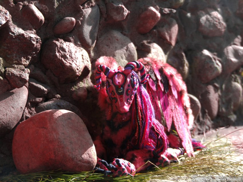 Горный Канол — Игрушки в смешанной технике (мех и глина): Арт (фото 2)