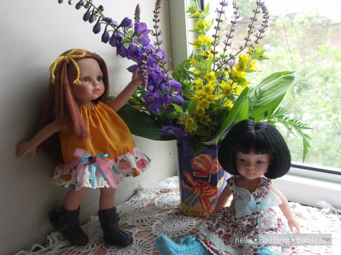 Прогулка по саду подружек Паолочек