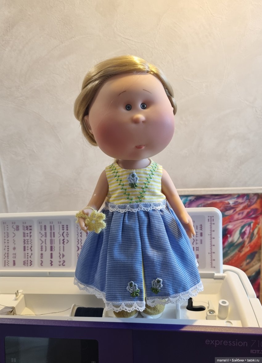 Летнее настроение, голубые розы и Саффолкские пуфы (фото 9)