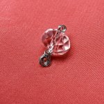 Праздничная пуговка для кукольной одежды своими руками