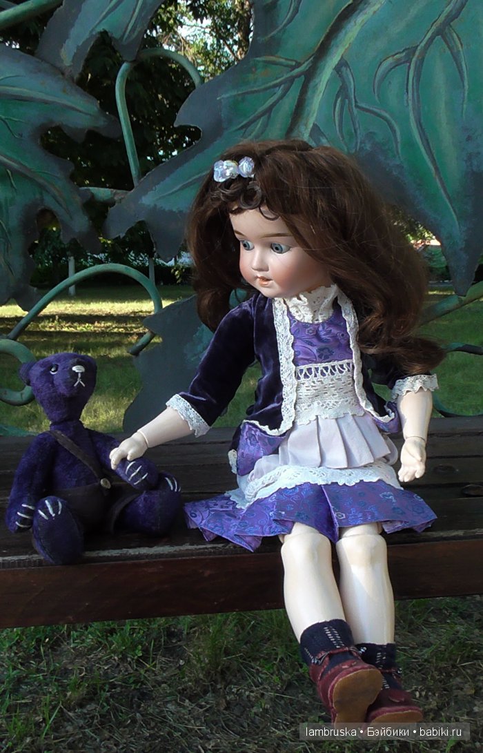 Qu'est-ce que c'est? кес кё сэ? что это? Антикварная кукла Schoenau & Hoffmeister 5500 DEP (фото 4)