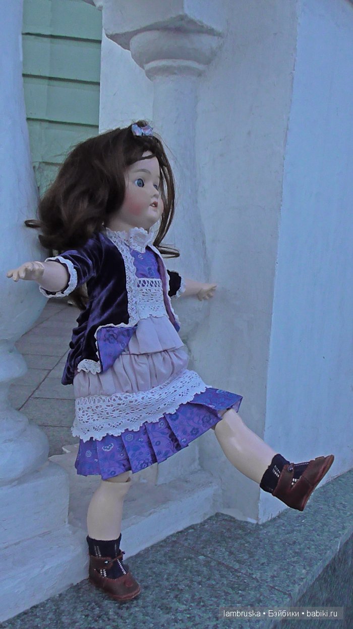 Qu'est-ce que c'est? кес кё сэ? что это? Антикварная кукла Schoenau & Hoffmeister 5500 DEP (фото 3)