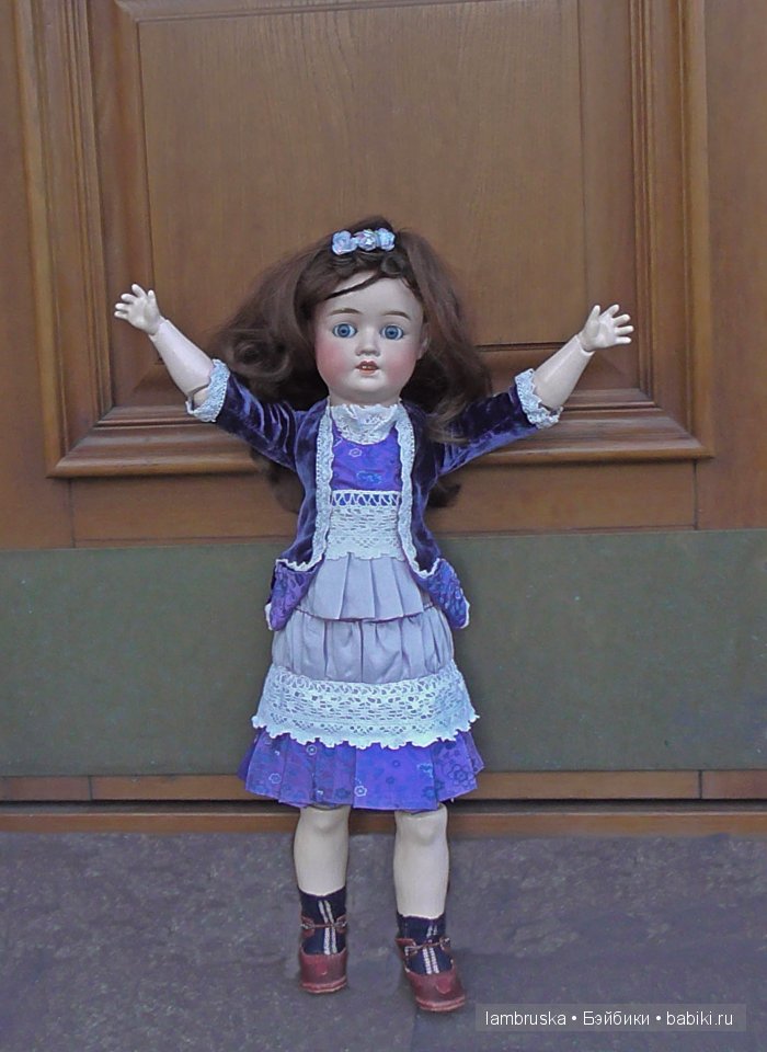 Антикварная кукла Schoenau & Hoffmeister 5500 DEP