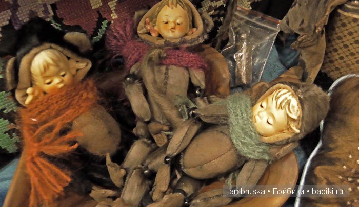 малыши из серии  Джуманджи-антикварные головки