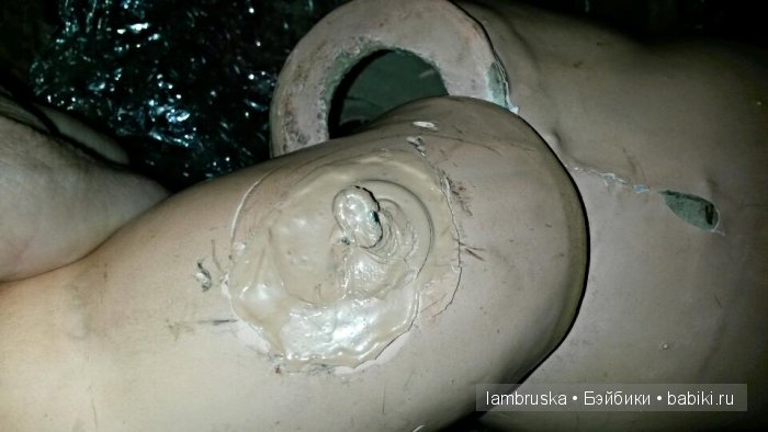 Милая Сонечка | Бэйбики Милая Сонечка — Реставрация антикварных кукол: ремонт фарфора (фото 5)