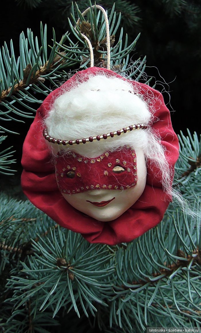 Оригинальные ёлочные украшения (фото 9)