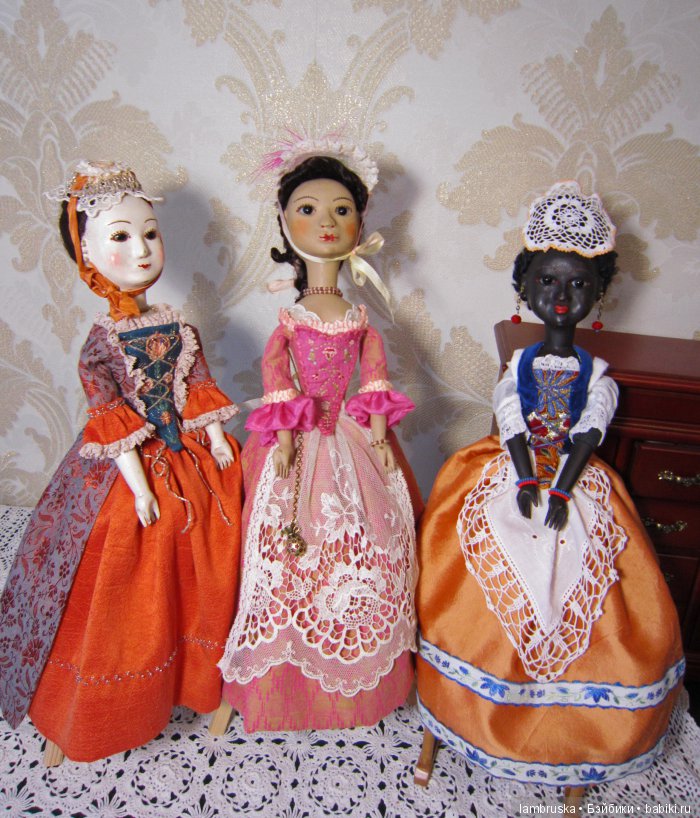 Кофе, молоко... queen anne doll