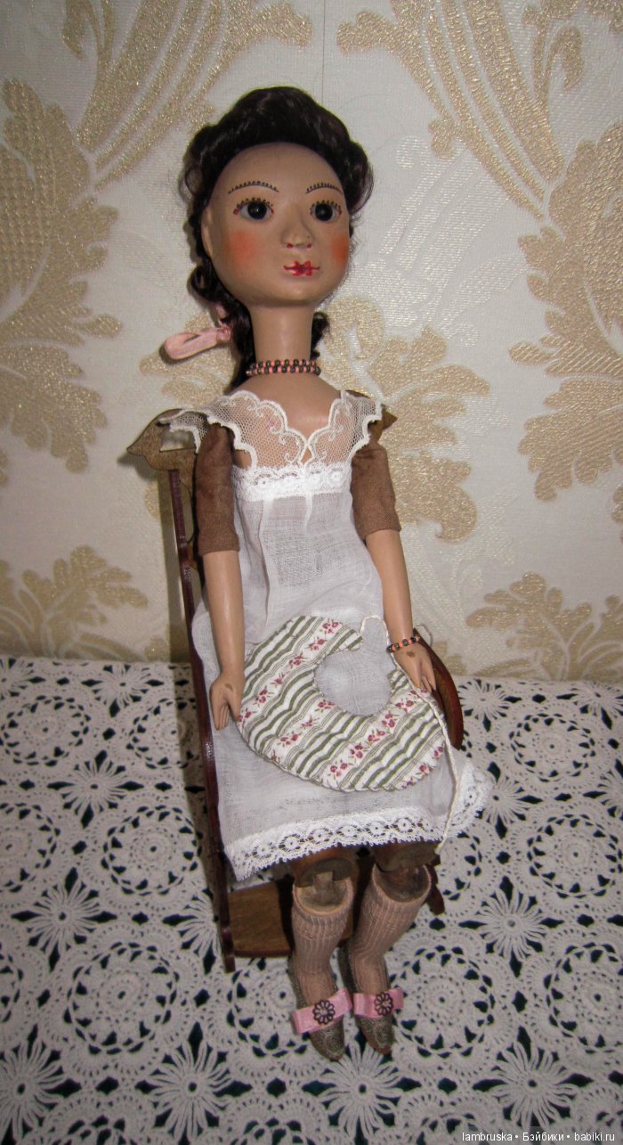 Кофе, молоко... queen anne doll