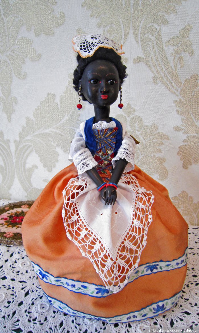 Кофе, молоко... queen anne doll