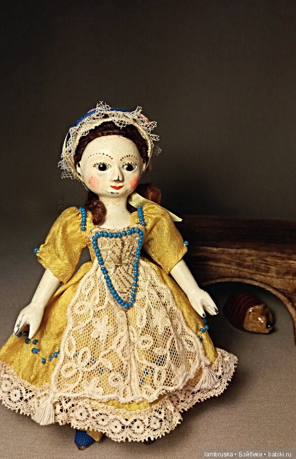 Портрет для бабушки — Редкие антикварные куклы и реплики: воск