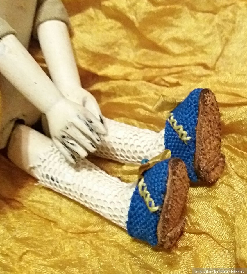 Портрет для бабушки — Редкие антикварные куклы и реплики: воск (фото 6)