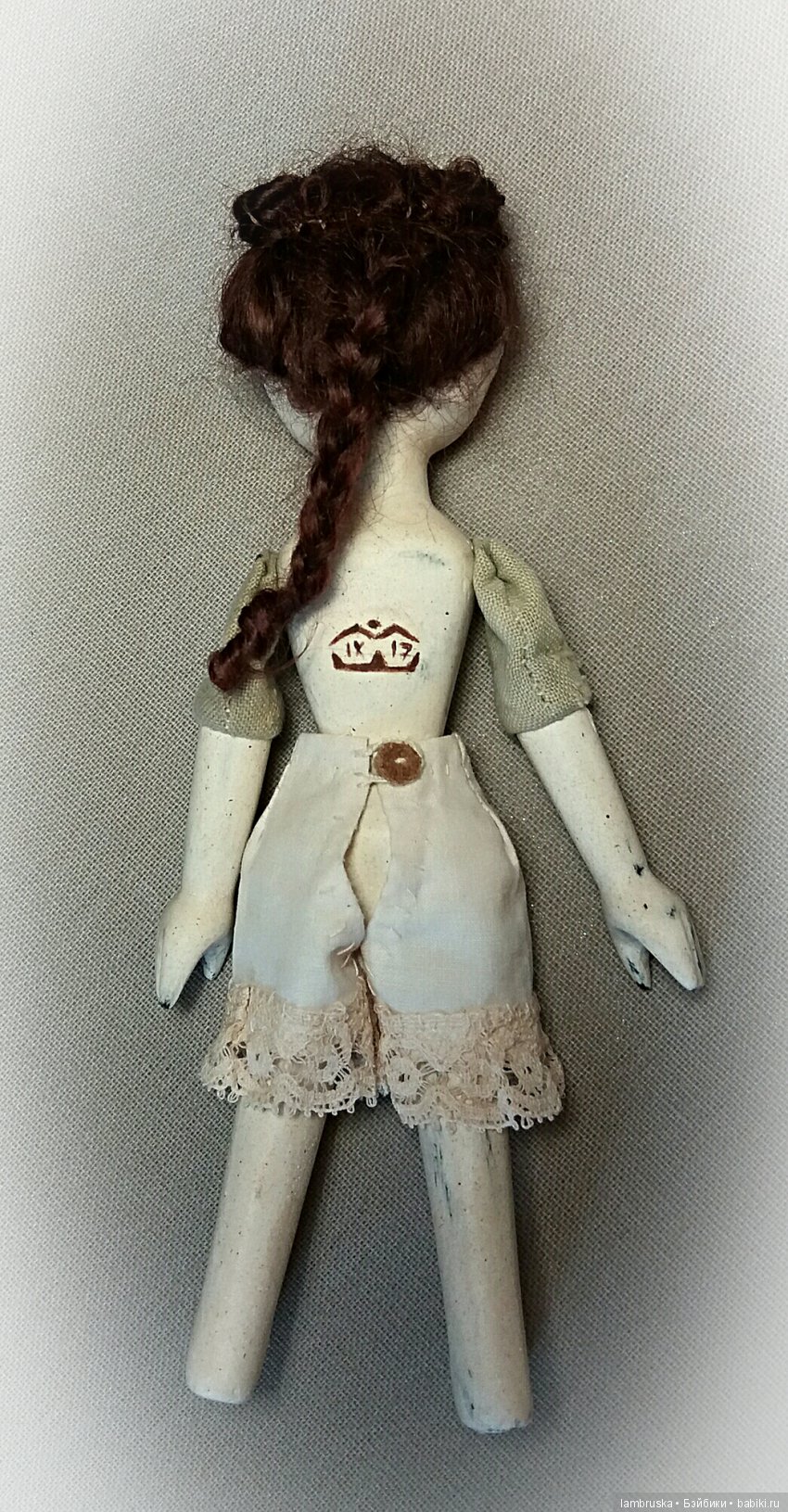 Портрет для бабушки — Редкие антикварные куклы и реплики: воск (фото 7)