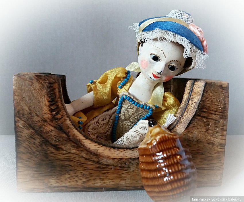 Портрет для бабушки — Редкие антикварные куклы и реплики: воск