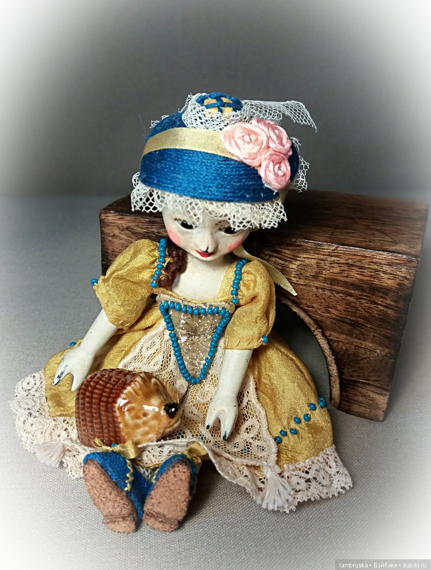 Портрет для бабушки — Редкие антикварные куклы и реплики: воск (фото 2)