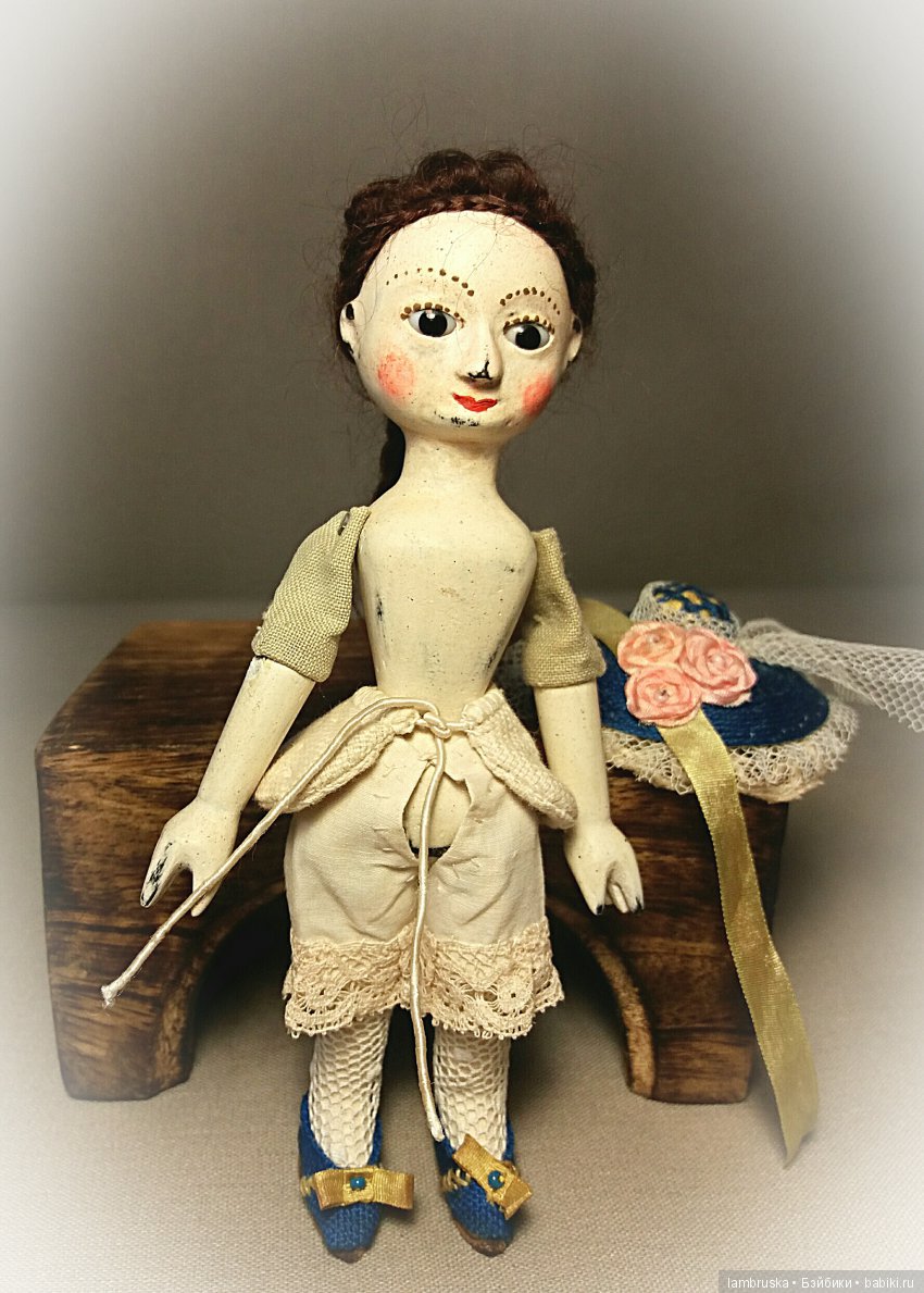 Портрет для бабушки — Редкие антикварные куклы и реплики: воск (фото 8)