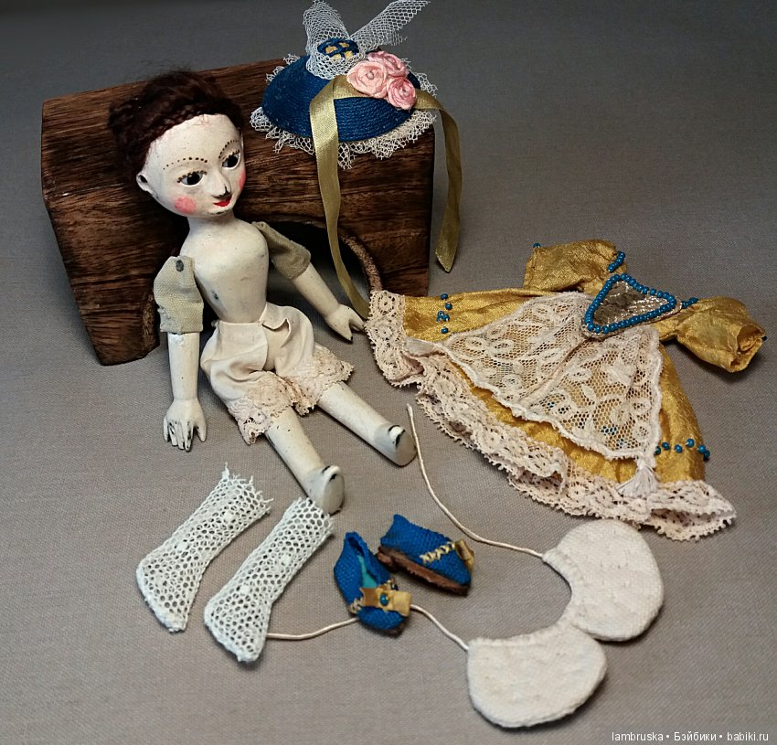 Портрет для бабушки — Редкие антикварные куклы и реплики: воск