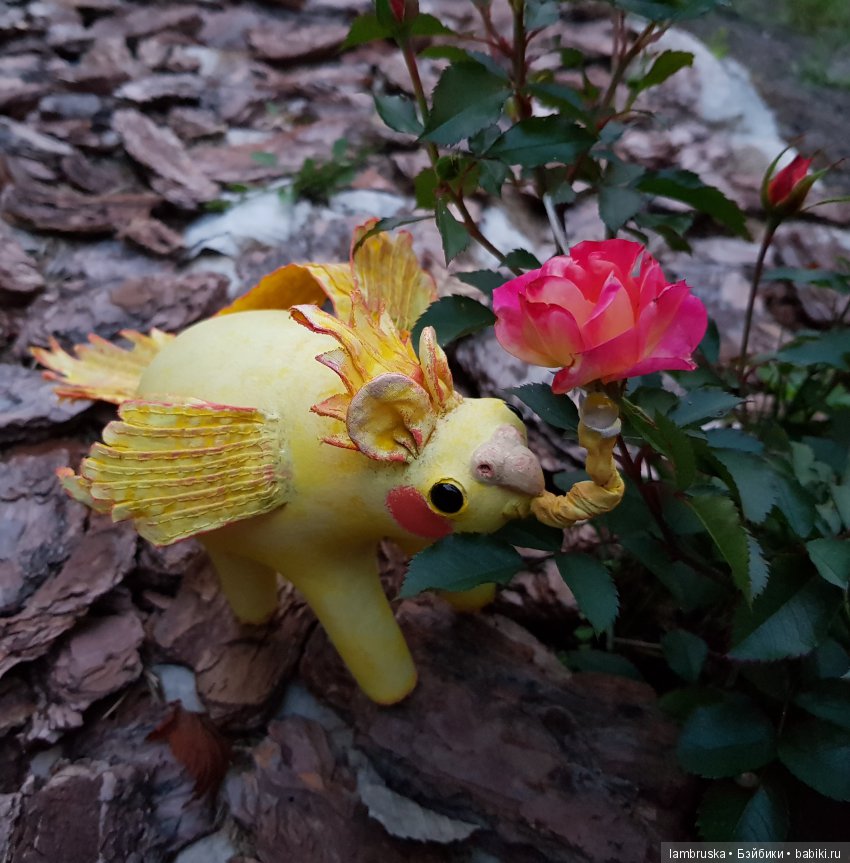 Слонорелла — Авторские игрушки из разных материалов: синельная проволока (фото 2)