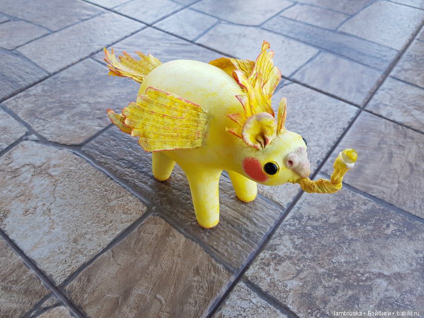 Слонорелла — Авторские игрушки из разных материалов: синельная проволока (фото 3)