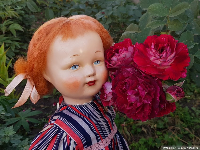 Терпеливая скромница.Прессопилочная советская кукла (фото 2)