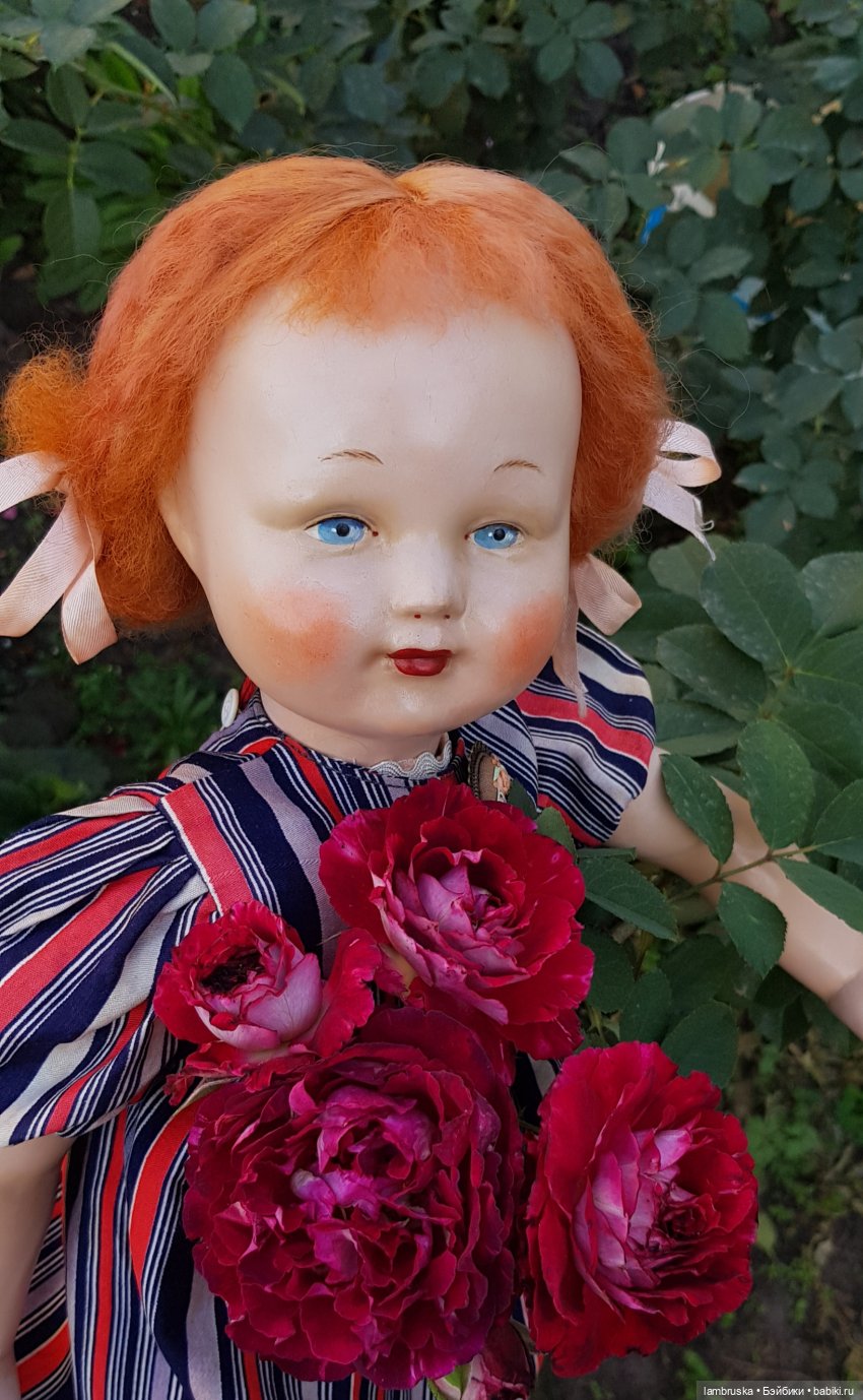 Терпеливая скромница.Прессопилочная советская кукла (фото 7)