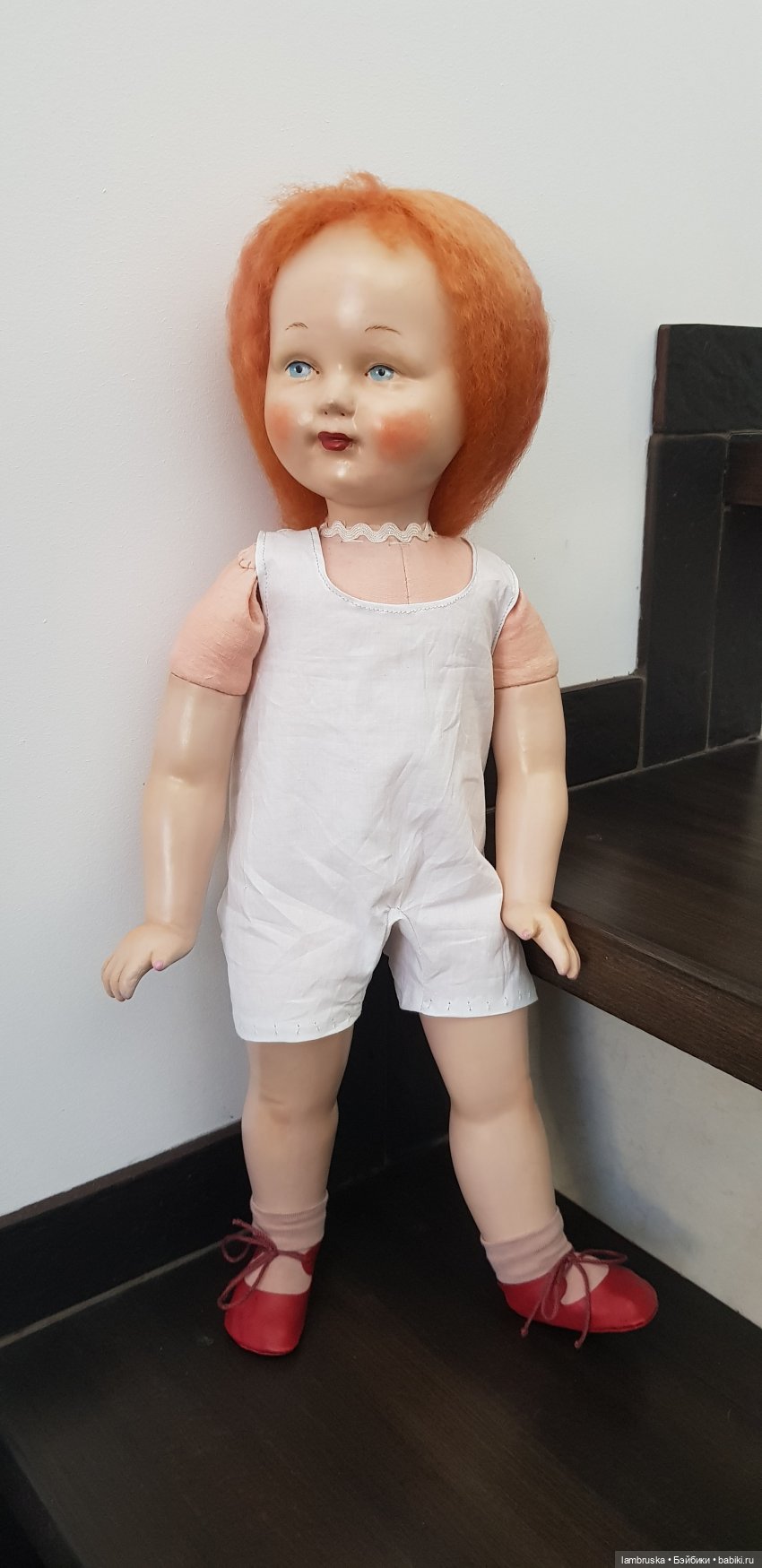 Терпеливая скромница.Прессопилочная советская кукла (фото 5)