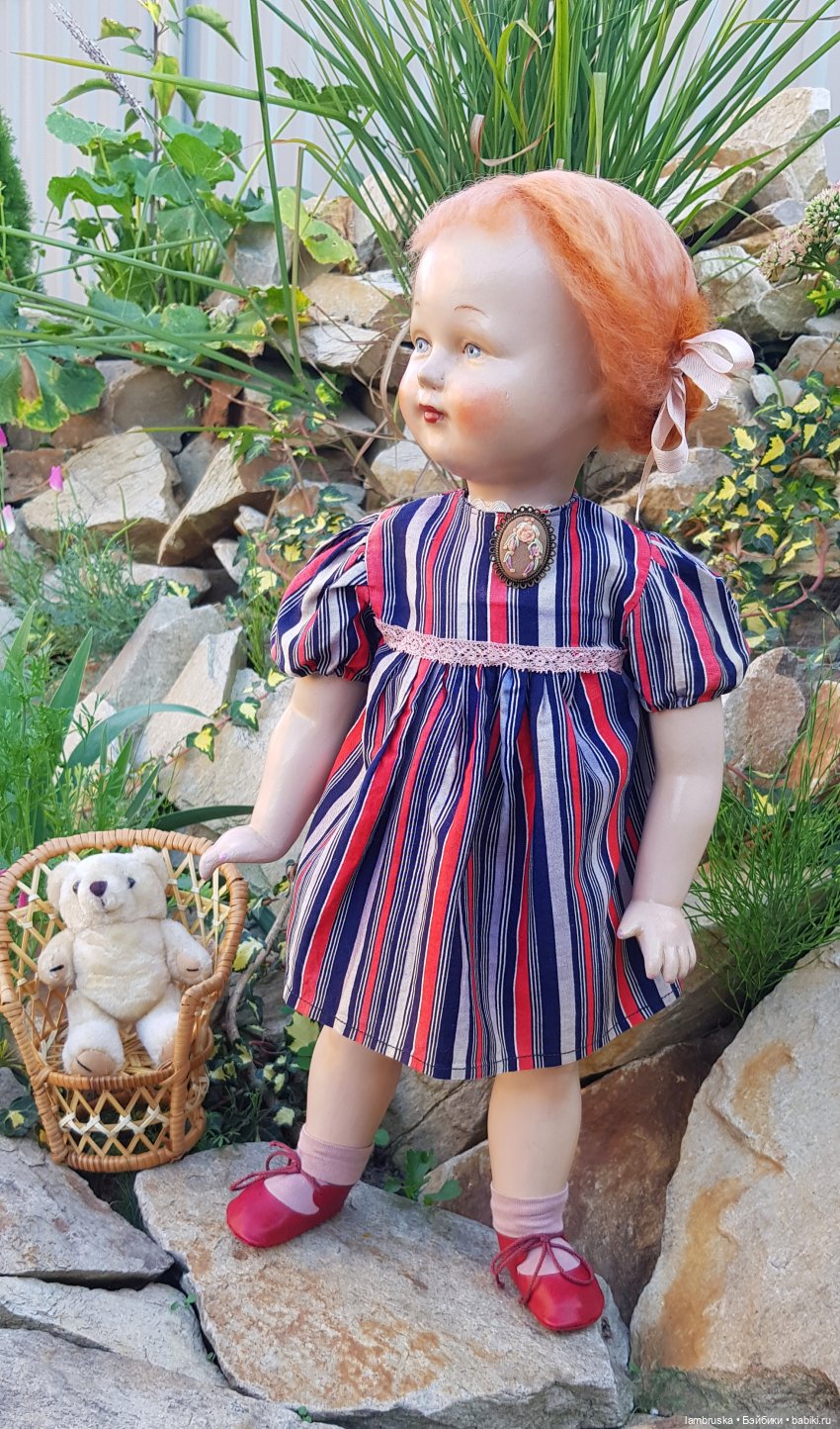 Терпеливая скромница.Прессопилочная советская кукла (фото 6)