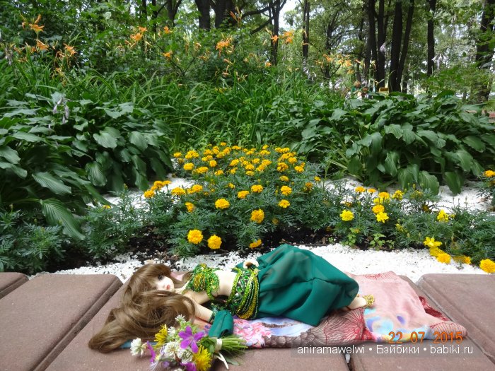 Прекрасная пери в садах султана