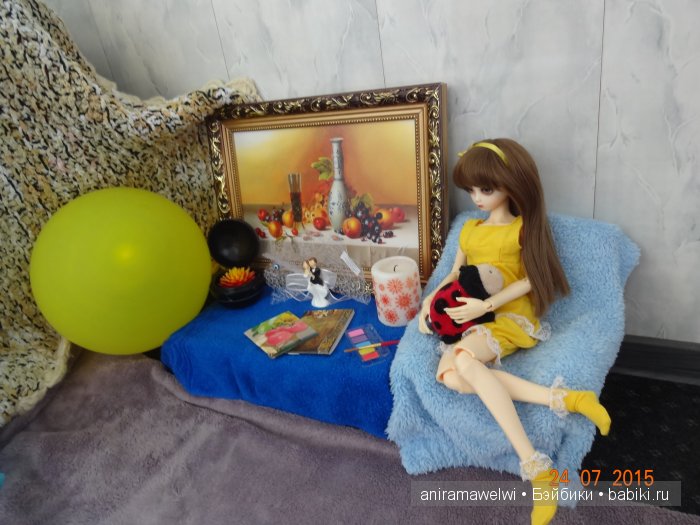 Желтое настроение :) — Гибридизация кукол BJD (БЖД): пересадка головы