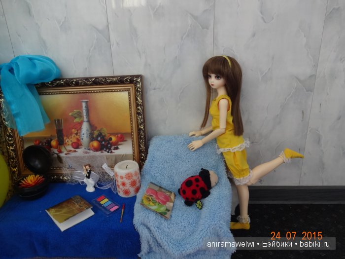 Желтое настроение :) — Гибридизация кукол BJD (БЖД): пересадка головы