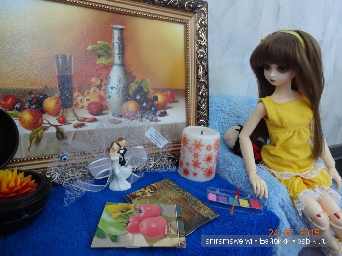 Желтое настроение :) — Гибридизация кукол BJD (БЖД): пересадка головы (фото 3)