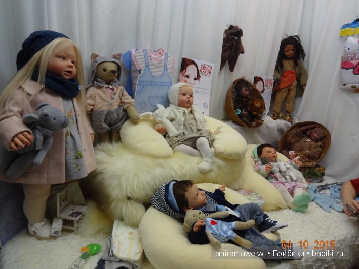 Наш семейный поход на выставку кукол на Тишинке. ХI Салон кукол 2015 (фото 4)