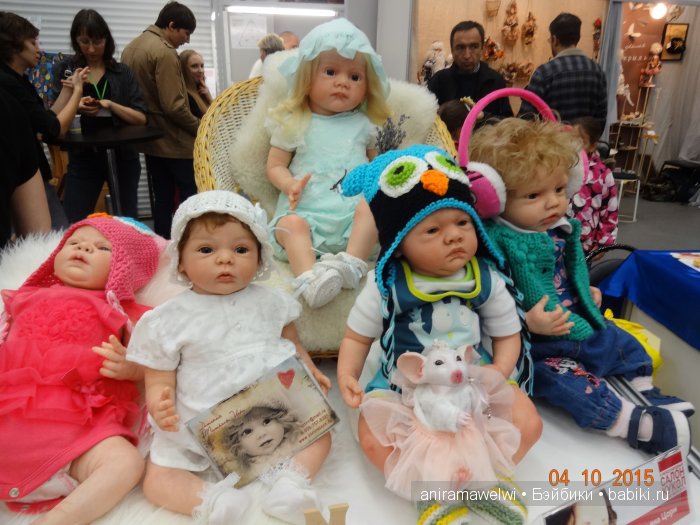 поход на выставку кукол на Тишинке. ХI Салон кукол 2015