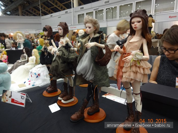 Наш семейный поход на выставку кукол на Тишинке. ХI Салон кукол 2015
