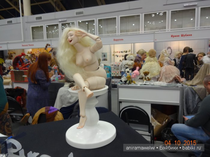 поход на выставку кукол на Тишинке. ХI Салон кукол 2015