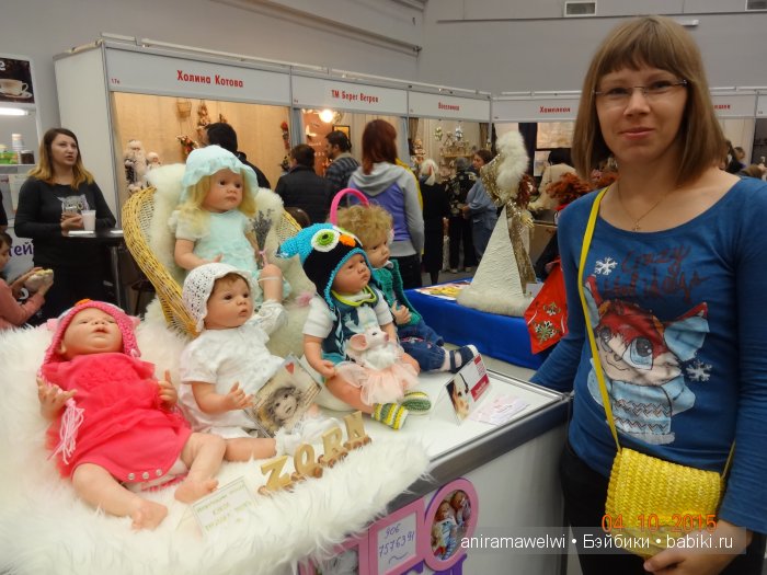Наш семейный поход на выставку кукол на Тишинке. ХI Салон кукол 2015 (фото 3)